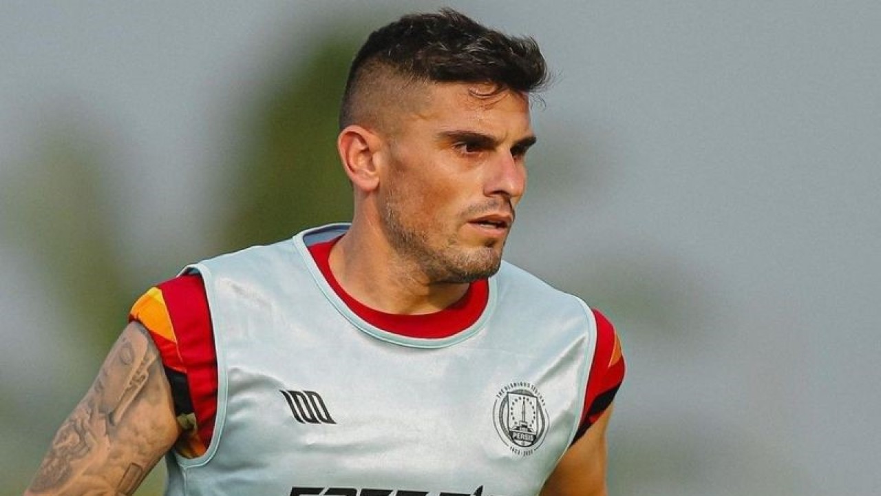 Penyerang Persis Solo Fernando Rodriguez. (ANTARA/HO/LIGA INDONESIA BARU)