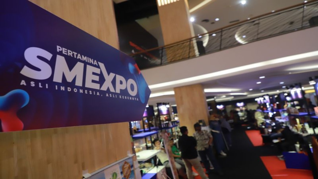 Ilustrasi-Gelaran Pertamina SMEXPO 2022. Pertamina kembali menggelar SMEXPO mulai akhir Oktober 2023 di Jakarta dan tiga kota besar lainnya, sebagai ajang pameran produk unggulan dari mitra binaan Pertamina. ANTARA/HO-Pertamina
