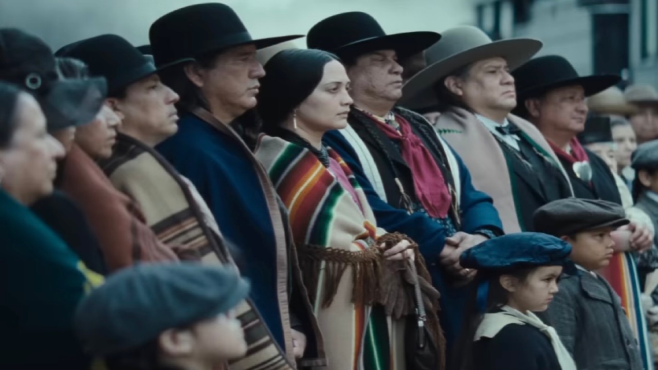 Salah satu adegan dalam film “Killer of the Flower Moon”. (ANTARA/HO-Apple TV)