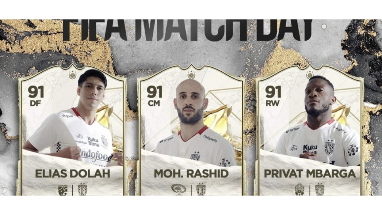 Tiga pemain asing Bali United