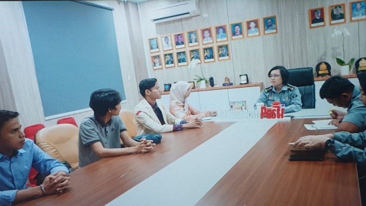 Tim Kanwil Kemenkumham Sumsel- Permahi bahas kolaborasi bidang hukum. ANTARA/Yudi Abdullah/23.