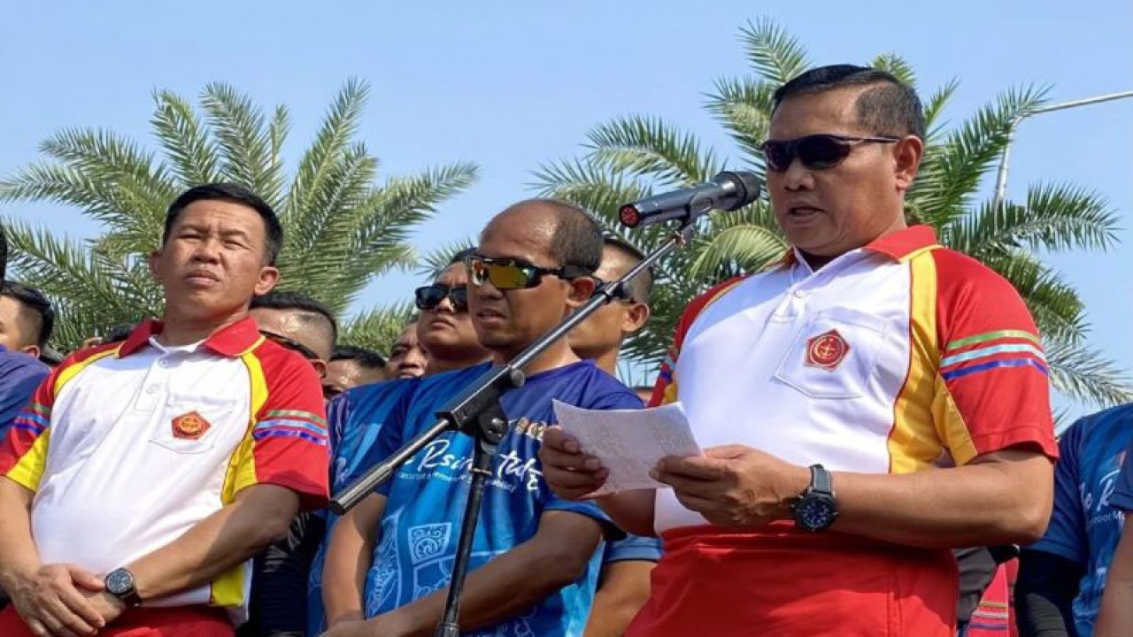 Arsip - Panglima TNI Laksamana TNI Yudo Margono menyampaikan keterangan pers usai menyambut kedatangan tim The Rising Tide 2023 di Mabes TNI, Jakarta. ANTARA/Cahya Sari