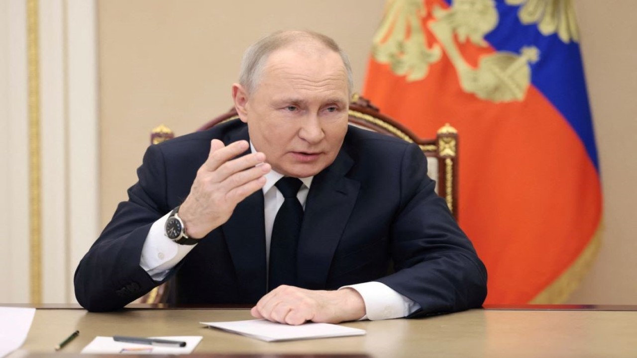 Presiden Rusia Vladimir Putin. (Reuters)