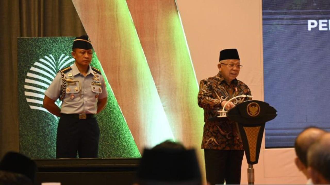 Wakil Presiden Ma'ruf Amin. ANTARA/HO-BPMI Setwapres