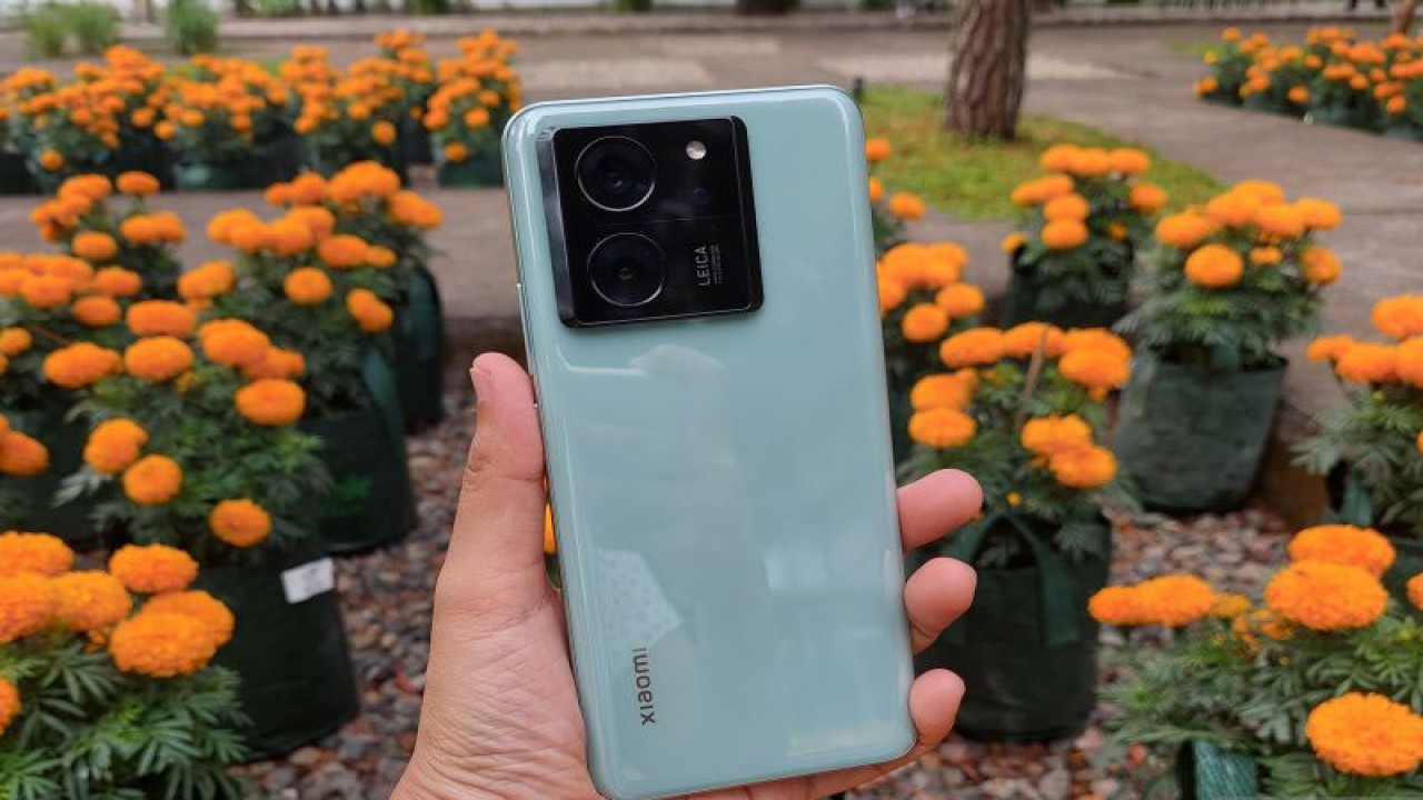 Xiaomi berkolaborasi dengan Leica untuk kamera ponsel Xiaomi 13T. (ANTARA/Natisha Andarningtyas)