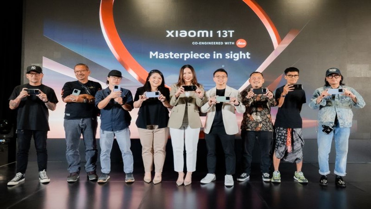 Xiaomi meluncurkan Xiaomi 13T yang menghadirkan Leica Authentic Experience di Indonesia untuk para penggemar fotografi. (ANTARA/HO/Xiaomi Indonesia)