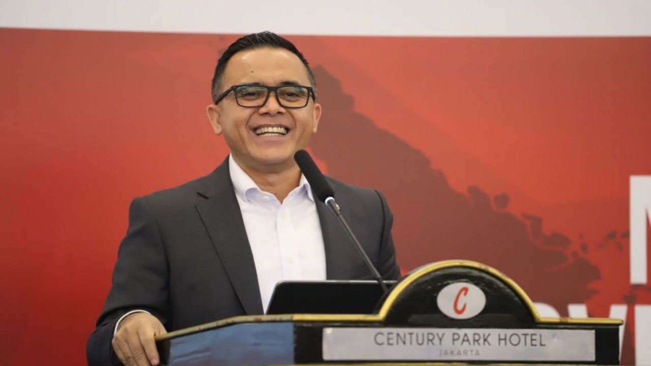 Menteri PANRB Abdullah Azwar Anas dalam Seminar New Public Management Governansi, dan Inovasi Daerah di Jakarta, Senin (27/11/2023). (ANTARA/HO-Humas Kementerian PANRB)