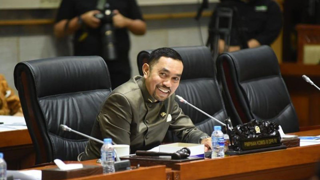 Wakil Ketua Komisi III DPR RI Ahmad Sahroni. (ANTARA/Handout/aa.)
