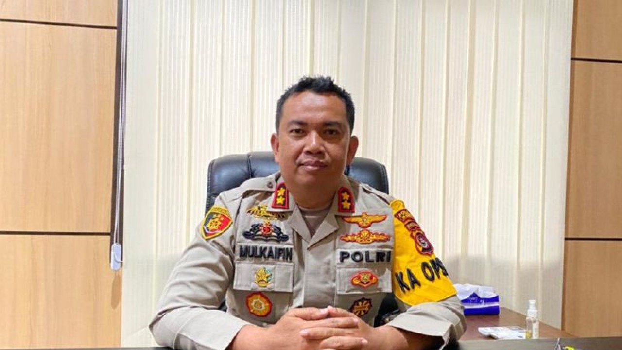 Kepala Polres Muna AKBP Mulkaifin. (Antara/La Ode Muh Deden Saputra)