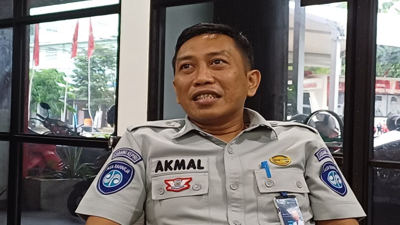 Kepala PT Jasa Raharja Perwakilan Tanjungpinang, Akmal Nur. ANTARA/Ogen
