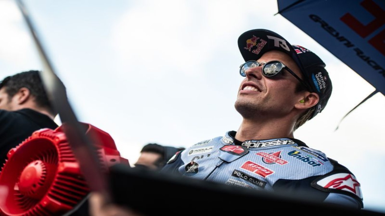 Pembalap tim Gresini Racing Alex Marquez berhasil meraih tambahan poin di Sprint Race MotoGP Thailand 2023, Sabtu (28/10/2023). ANTARA/HO-Gresini Racing