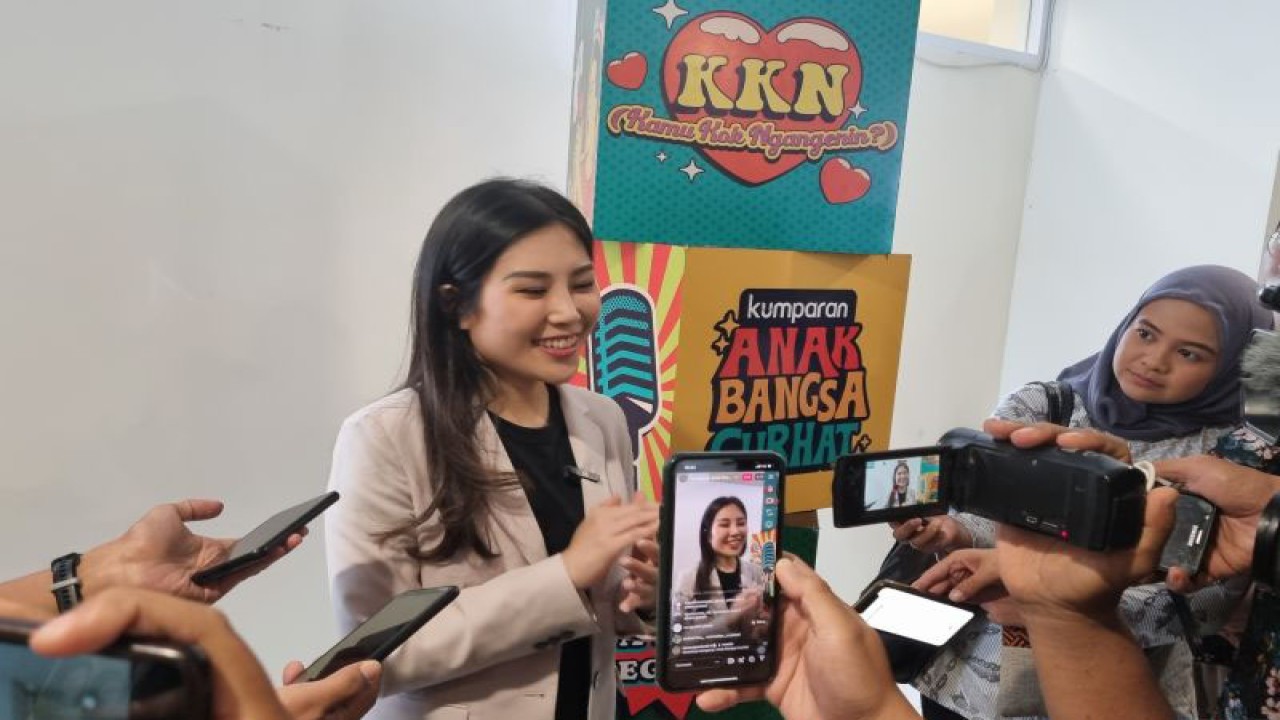 Wakil Menteri Pariwisata dan Ekonomi Kreatif (Wamenparekraf) Angela Tanoesoedibjo. (ANTARA/Willi Irawan)