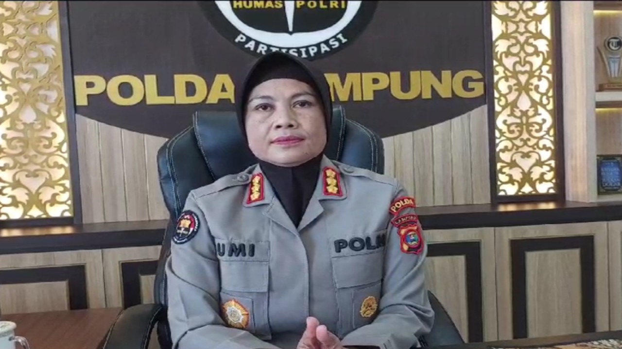 Arsip Foto- Kabid Humas Polda Lampung Kombes Pol Umi Fadillah Astutik. (ANTARA/HO-Polda Lampung)