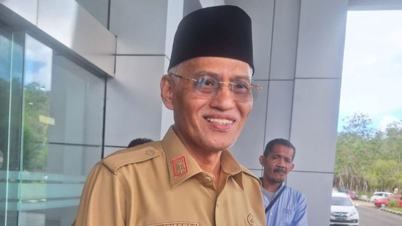 Sekda Provinsi Sultra Asrun Lio. (Antara/La Ode Muh Deden Saputra)