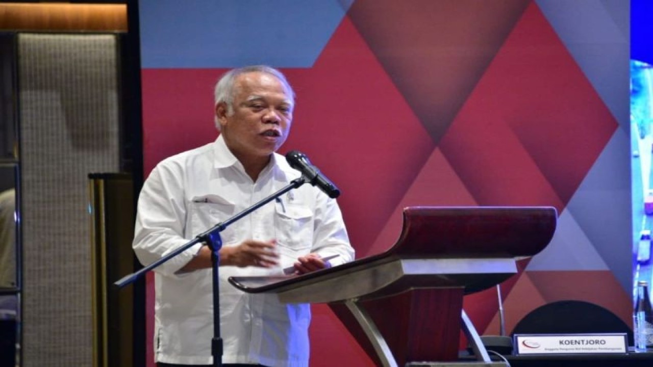 Menteri Pekerjaan Umum dan Perumahan Rakyat (PUPR) Basuki Hadimuljono. ANTARA/HO - Kementerian PUPR