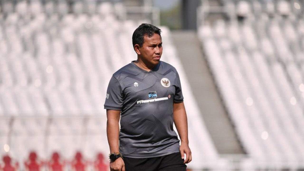 Pelatih timnas Indonesia U-17 Bima Sakti (ANTARA/HO/PSSI)