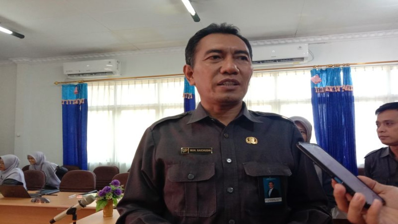 Kepala BPS Kalbar Muh Saichudin (ANTARA/Ira)