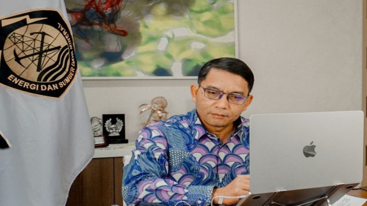 Sekretaris Jenderal Kementerian ESDM Dadan Kusdiana. ANTARA/HO-Humas Kementerian ESDM