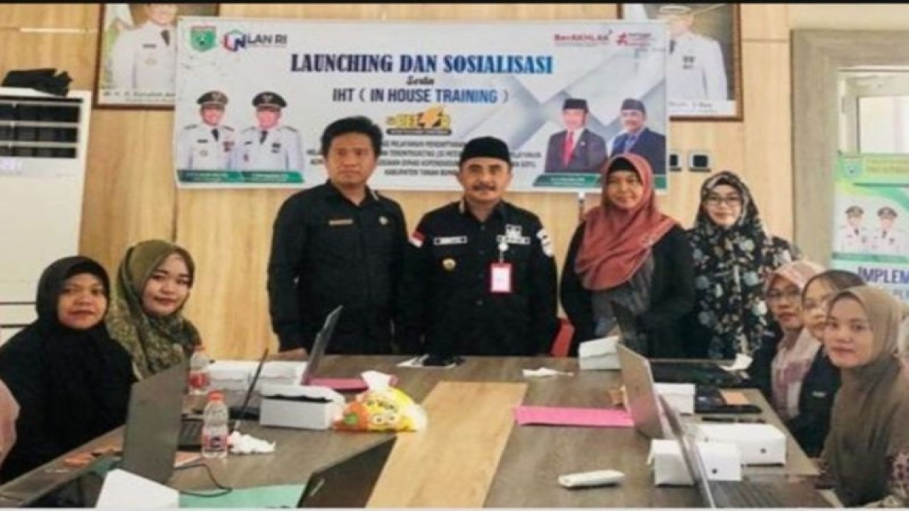 Dukcapil tanah bumbu luncurkan program "sipetir" (ANTARA/HO-Diskominfo Tanah Bumbu)