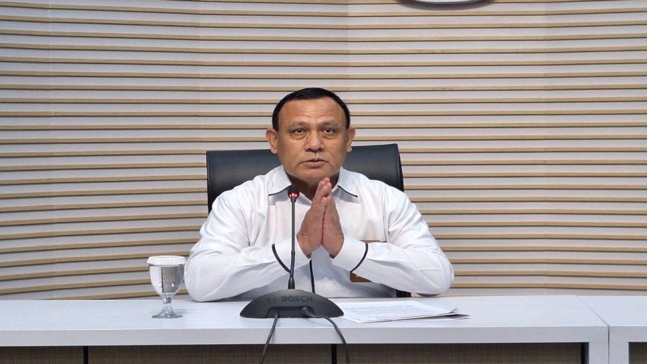 Dokumentasi - Ketua KPK Firli Bahuri. (ANTARA/Fianda Sjofjan Rassat)