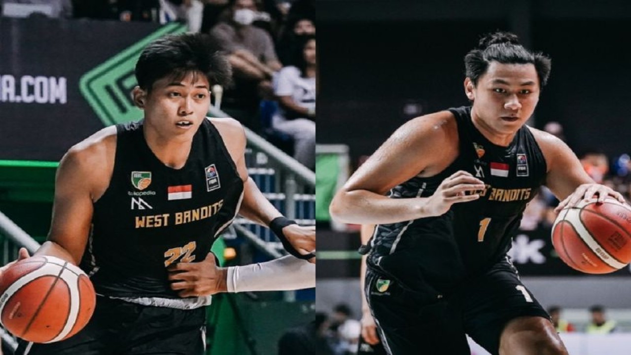 Anto Febrianto dan Nickson Damara Gosal bergabung ke Pelita Jaya Bakrie Jakarta untuk IBL musim 2024. ANTARA/HO-IBL