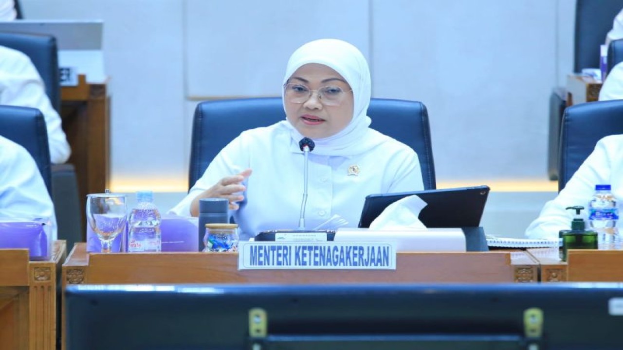 Menteri Ketenagakerjaan Ida Fauziyah. (ANTARA/HO-Kemnaker)