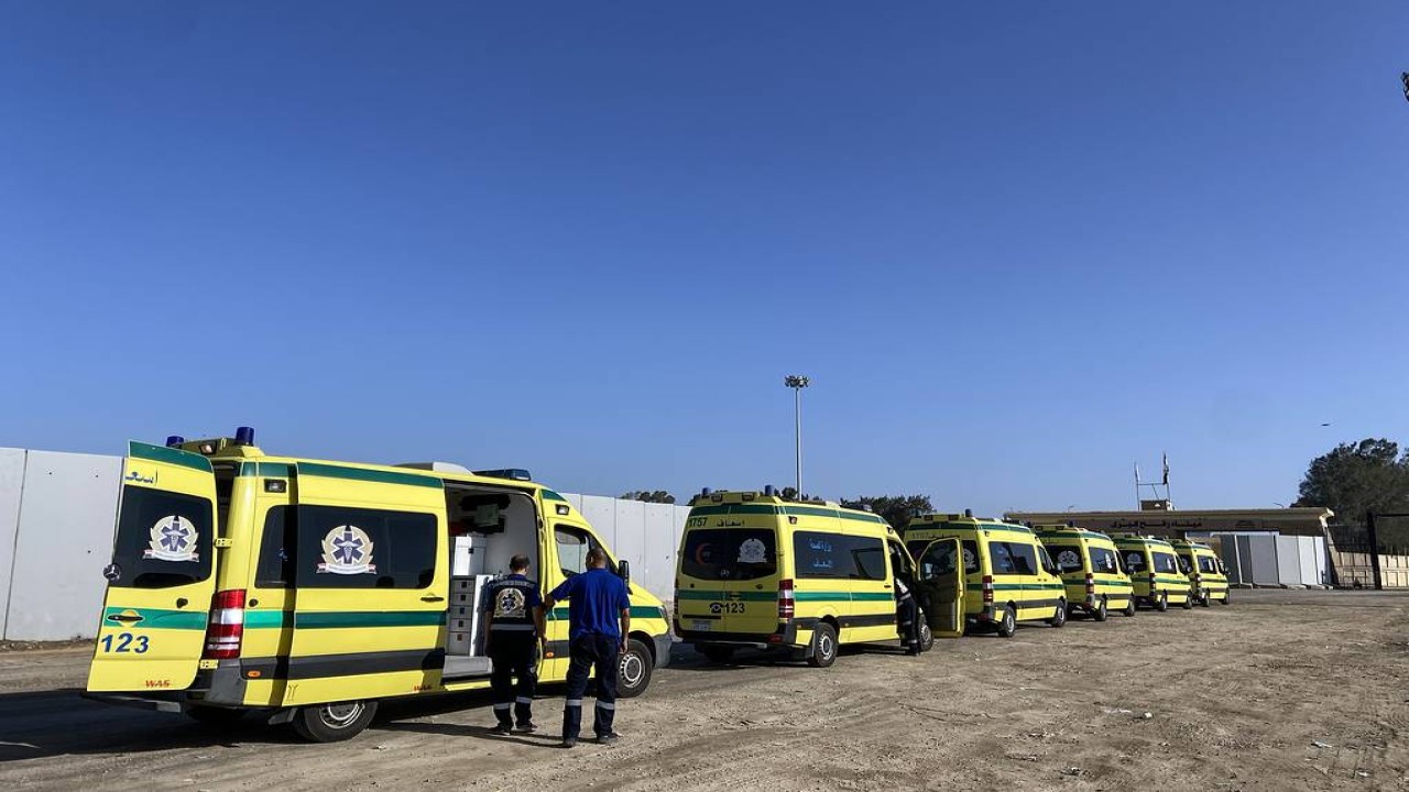 Pasukan Pertahanan Israel (IDF) menghentikan operasi militernya di Rafah di Jalur Gaza selatan, dekat perbatasan dengan Mesir, selama empat jam untuk mendapatkan bantuan kemanusiaan. (TASS)