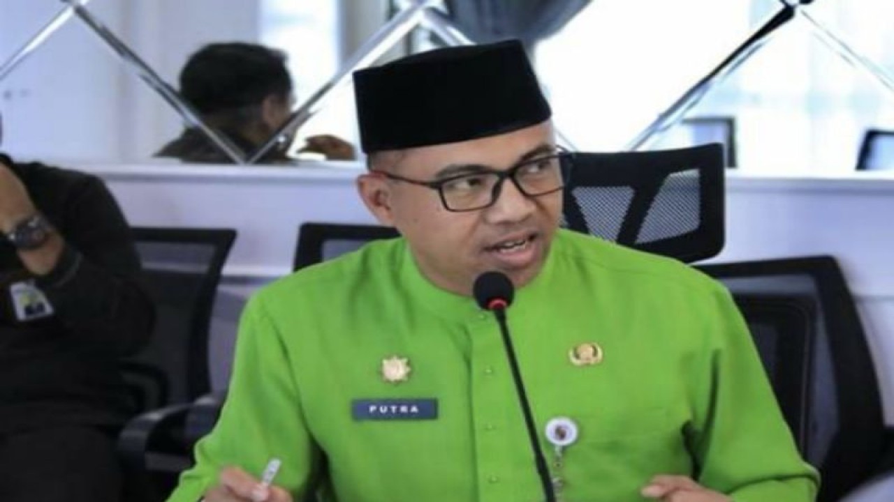 Kabag Kesra Setdako Pekanbaru Tri Sepna Saputra. (ANTARA/HO-Pemko Pekanbaru)