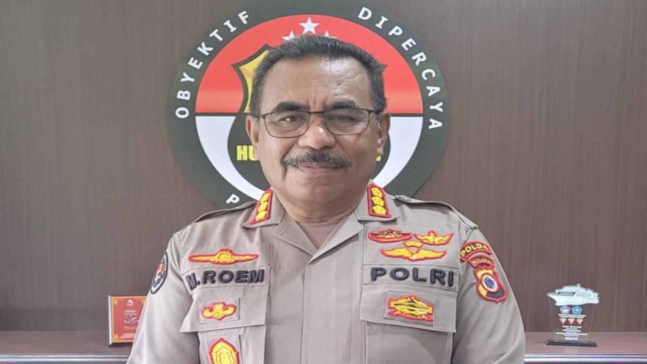 Kabid Humas Polda Maluku Kombes Pol. M. Roem Ohoirat, di Ambon. (ANTARA/Winda Herman)