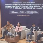 Kegiatan diskusi yang mambahas ekonomi digital si FEB UI Depok (ANTARA/Foto: Feru Lantara)-1698915955