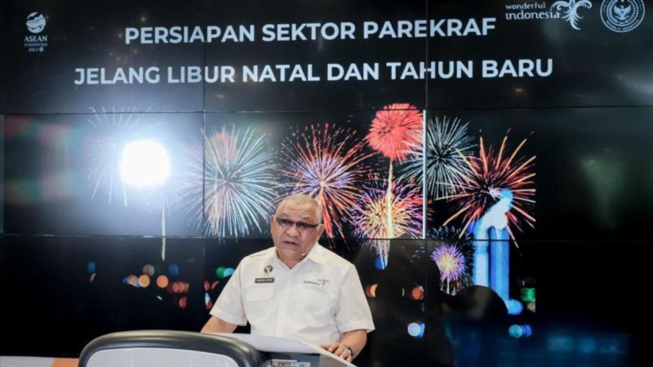 Deputi Bidang Produk Wisata dan Penyelenggara Kegiatan (Event) Kemenparekraf Vinsensius Jemadu. ANTARA/HO-Kemenparekraf