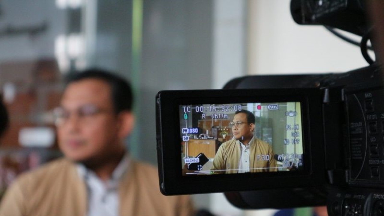 Kepala Bagian Pemberitaan KPK Ali Fikri. (ANTARA/Fianda Sjofjan Rassat)