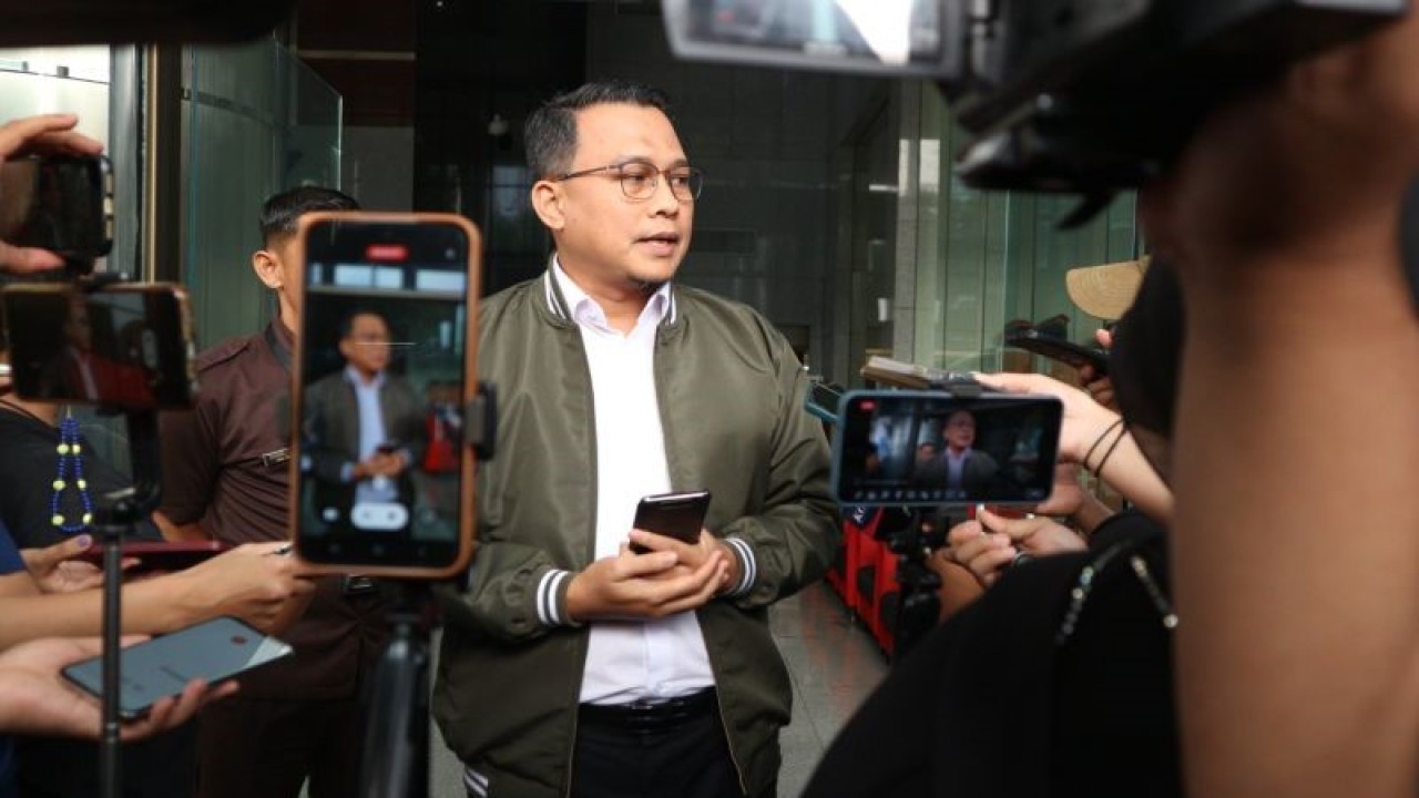 Kepala Bagian Pemberitaan KPK Ali Fikri. ANTARA/Fianda Sjofjan Rassat