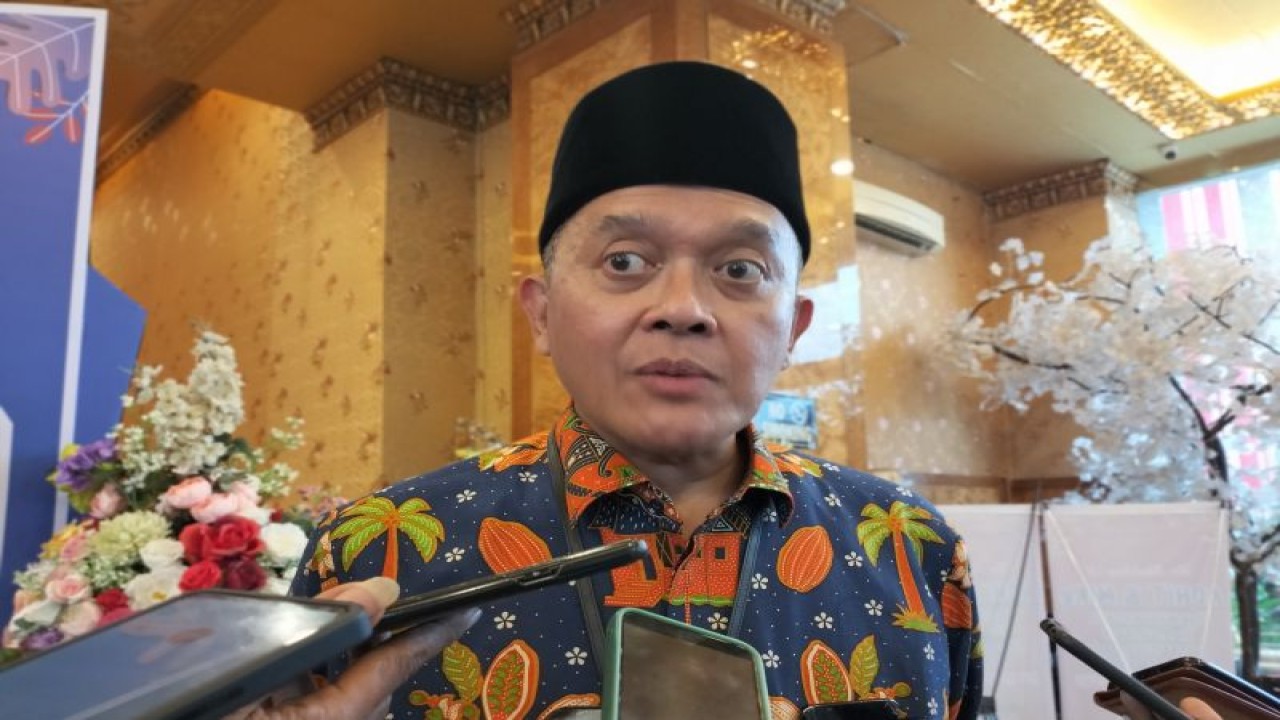 Kepala Bank Indonesia (BI) Perwakilan Sumatra Barat (Sumbar) Endang Kurnia Saputra. (Antara/Muhammad Zulfikar).