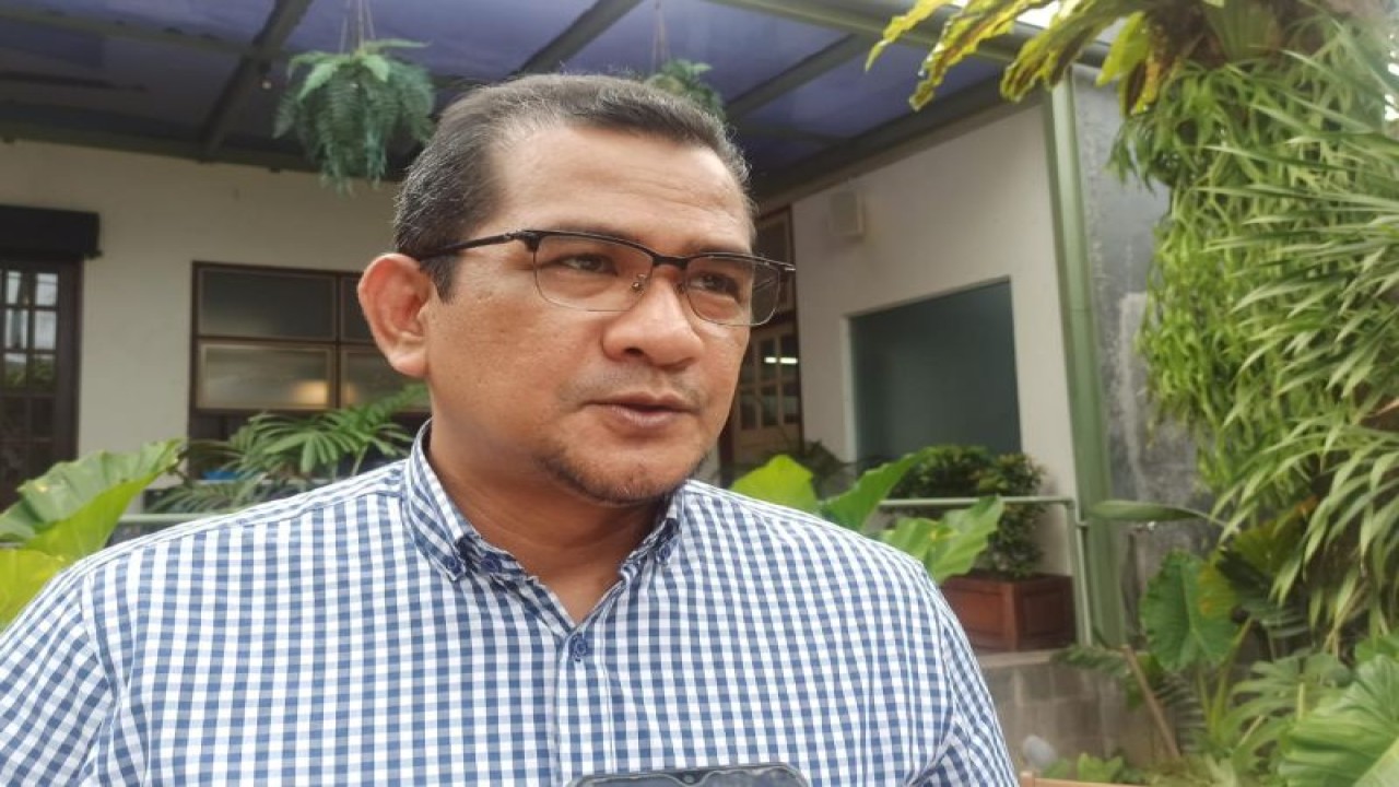 Kepala BPJS Kesehatan Cabang  Bandarlampung Nuim Mubaraq. (ANTARA/Agus Wira Sukarta)