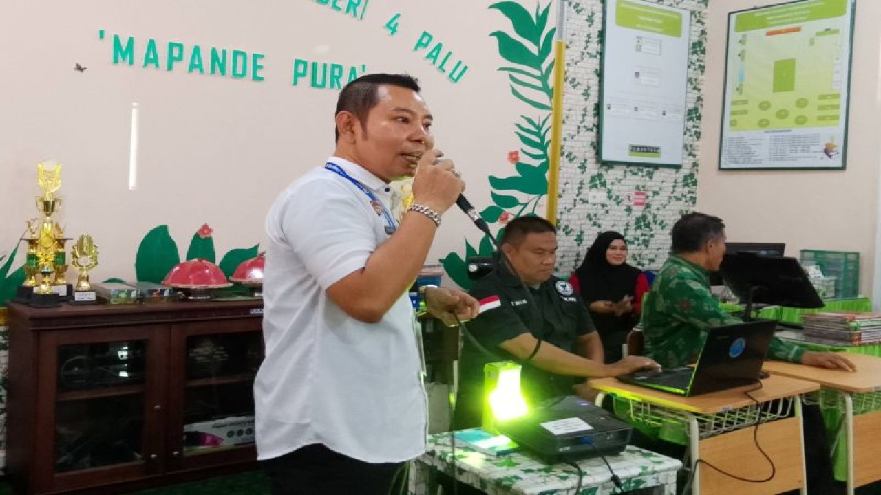 Kepala LPKA Palu Revanda Bangun. (ANTARA/Nur Amalia Amir)