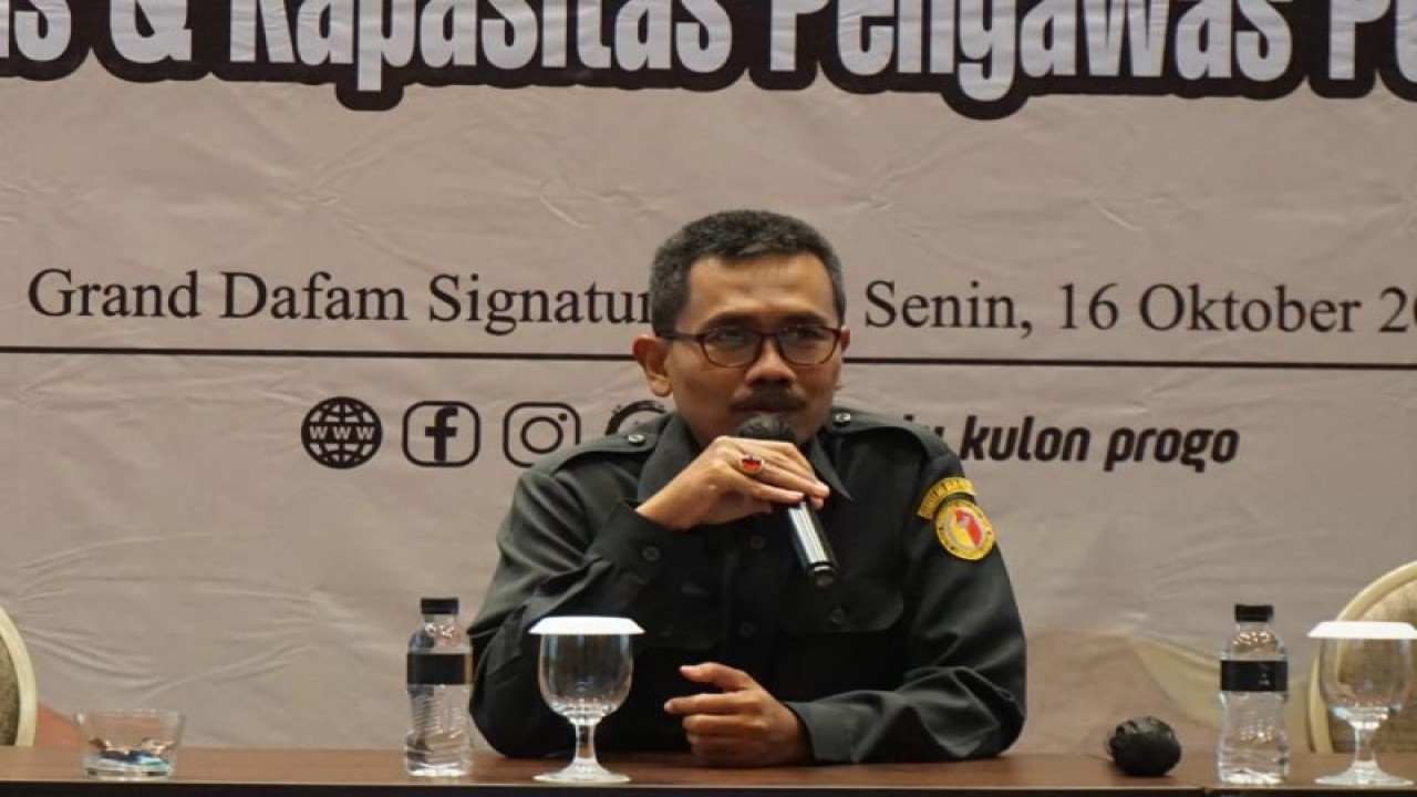 Ketua Bawaslu Kulon Progo Marwanto. (ANTARA/HO-dokumen istimewa)