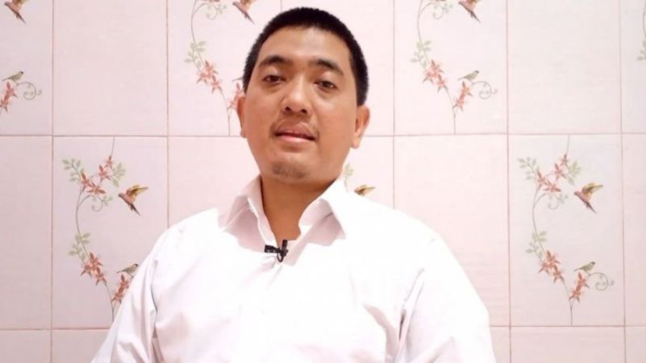 Tangkapan layar, Influencer Antikorupsi Yudi Purnomo, mantan penyidik KPK yang kini bertugas sebagai anggota Satgas Pemberantasan Korupsi Bareskrim Polri, Kamis (27/1/2022). (ANTARA/Laily Rahmawaty)