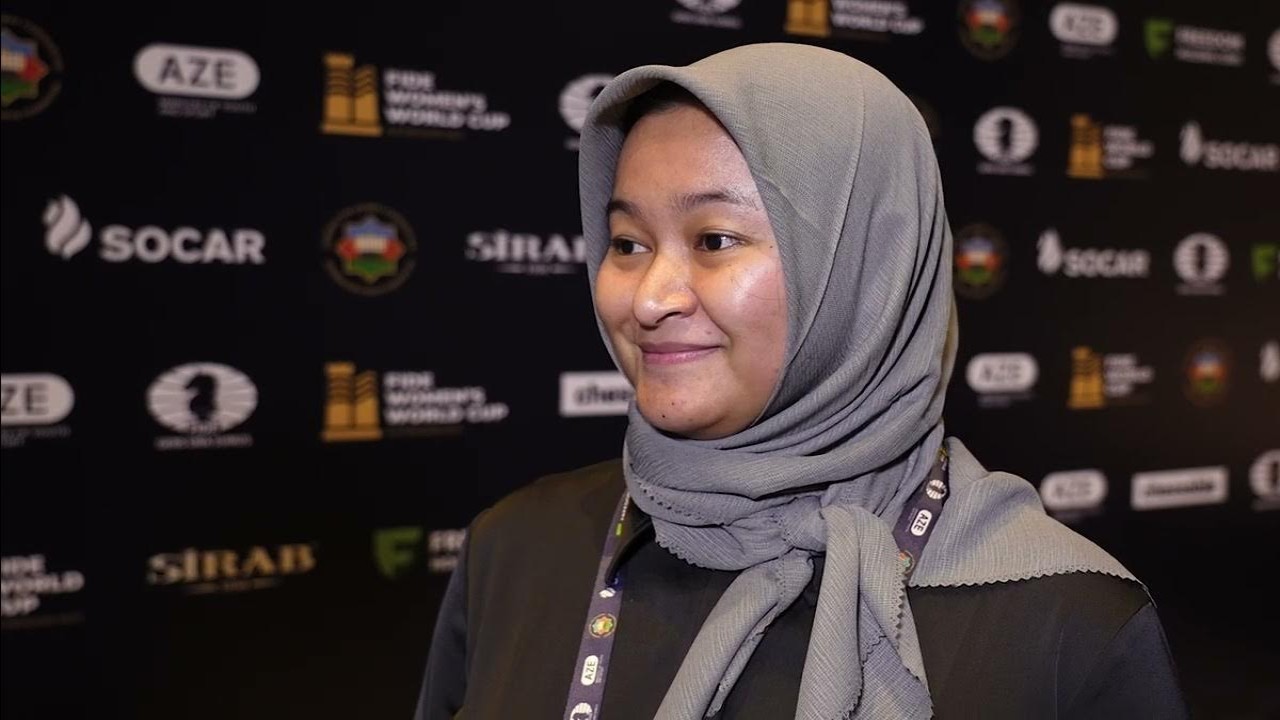 Medina Warda Aulia, Master Internasional (MI) catur. (youtube.com)