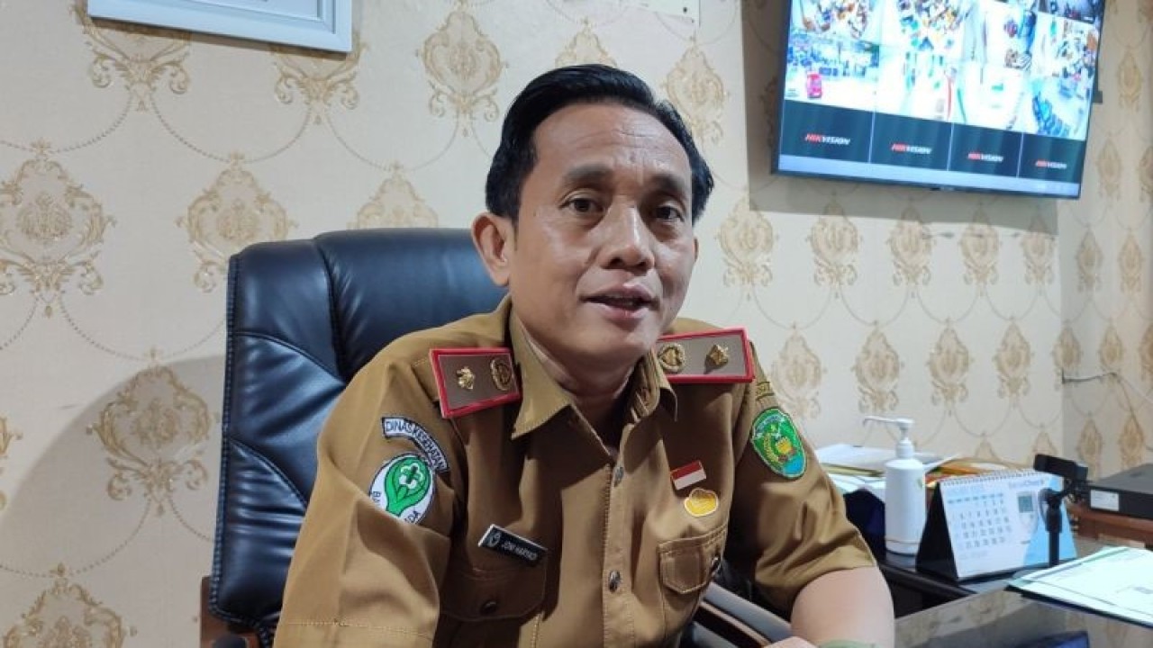 Pelaksana Tugas Kepala Dinas Kesehatan Kota Bengkulu Joni Haryadi Thabrani. ANTARA/Anggi Mayasari