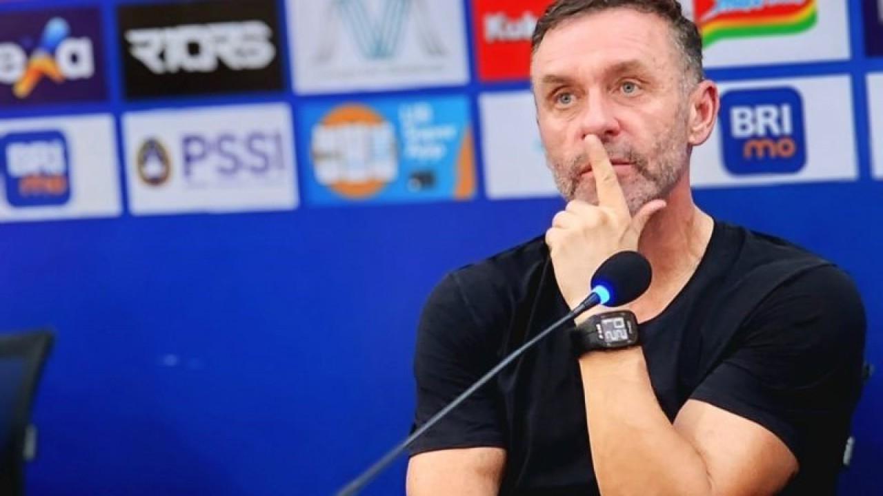 Pelatih Persija Jakarta Thomas Doll (ANTARA/I.C. Senjaya)