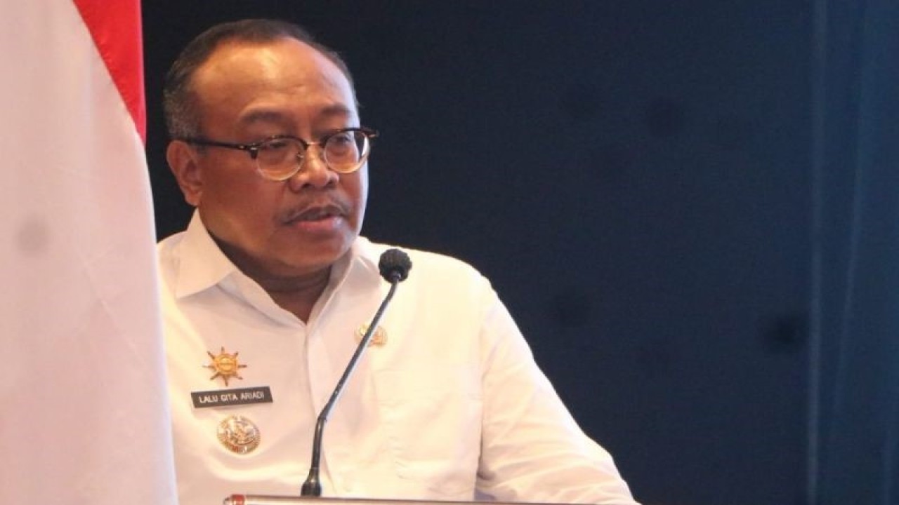 Penjabat (PJ) Gubernur Nusa Tenggara Barat (NTB), Lalu Gita Ariadi. (ANTARA/Pemprov NTB).