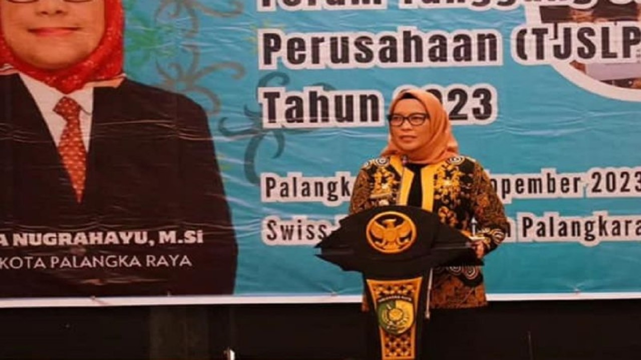 Pj Wali Kota Palangka Raya Hera Nugrahayu. (ANTARA/HO-Prokom Palangka Raya)