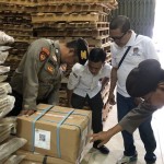 Polda Lampung cek persiapan Pemilu 2024 di gudang kotak suara-1699338428