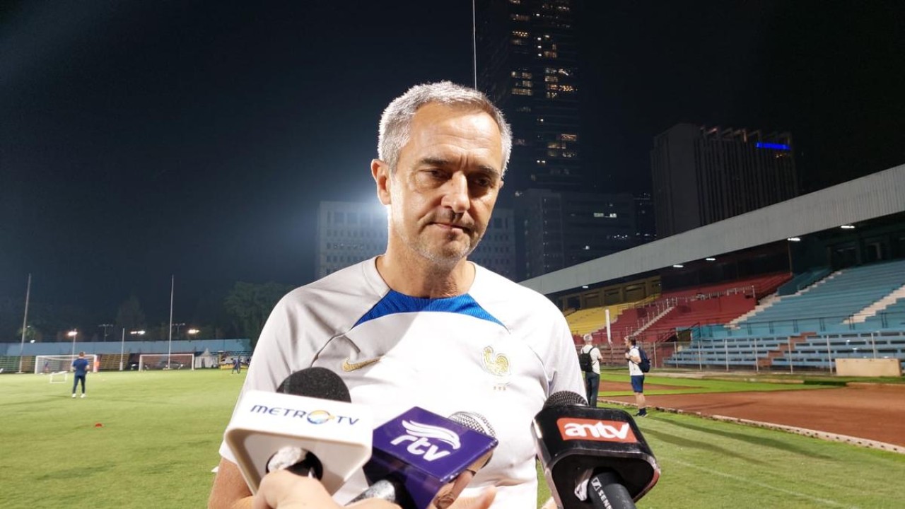 Pelatih Prancis U-17 Jean-Luc Vannuchi/ist 