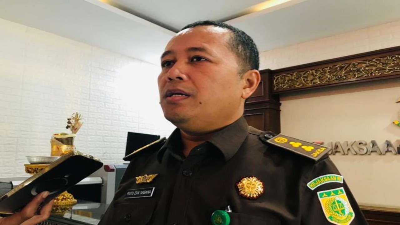 Kepala Seksi Penerangan Hukum Kejaksaan Tinggi Bali Putu Agus Eka Sabana Putra. ANTARA/Rolandus Nampu