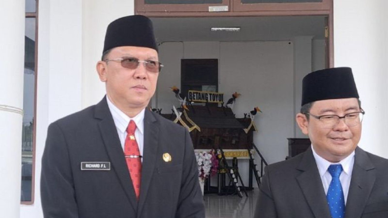 Sekretaris Daerah Gunung Mas, Kalimantan Tengah, Richard. ANTARA/Chandra
