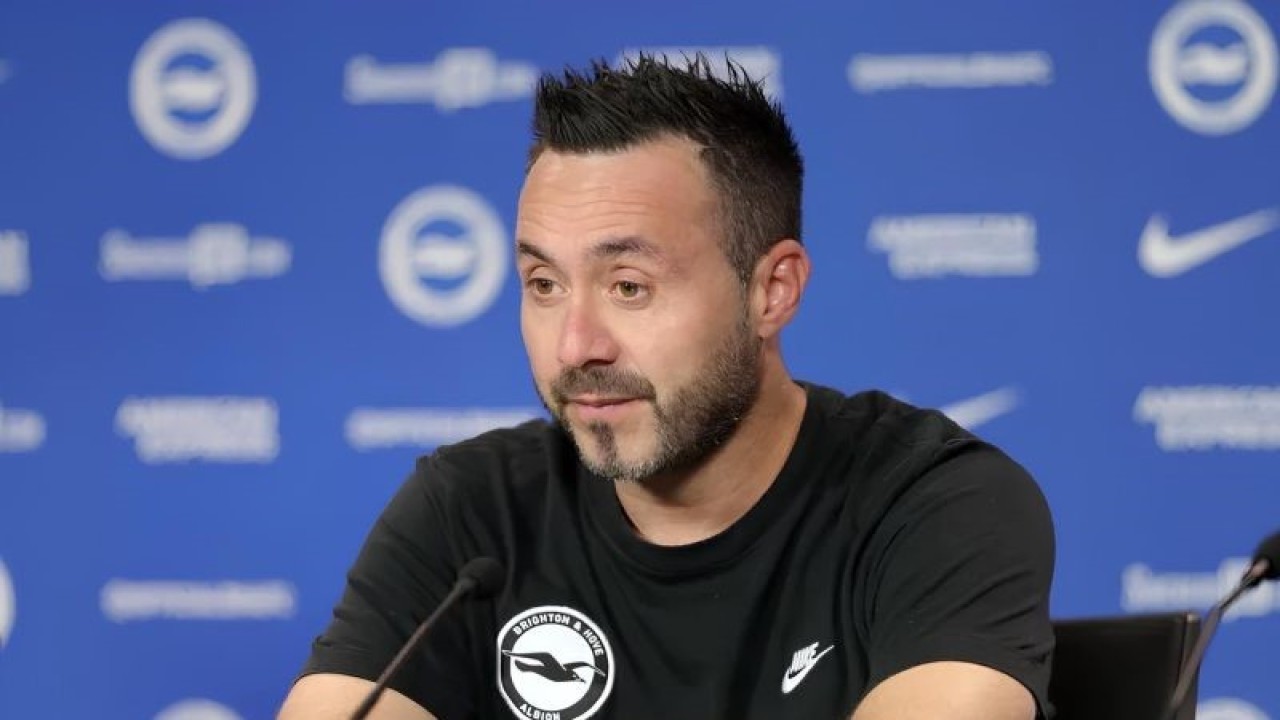 Roberto De Zerbi. (ANTARA/Brighton/Paul Hazlewood)