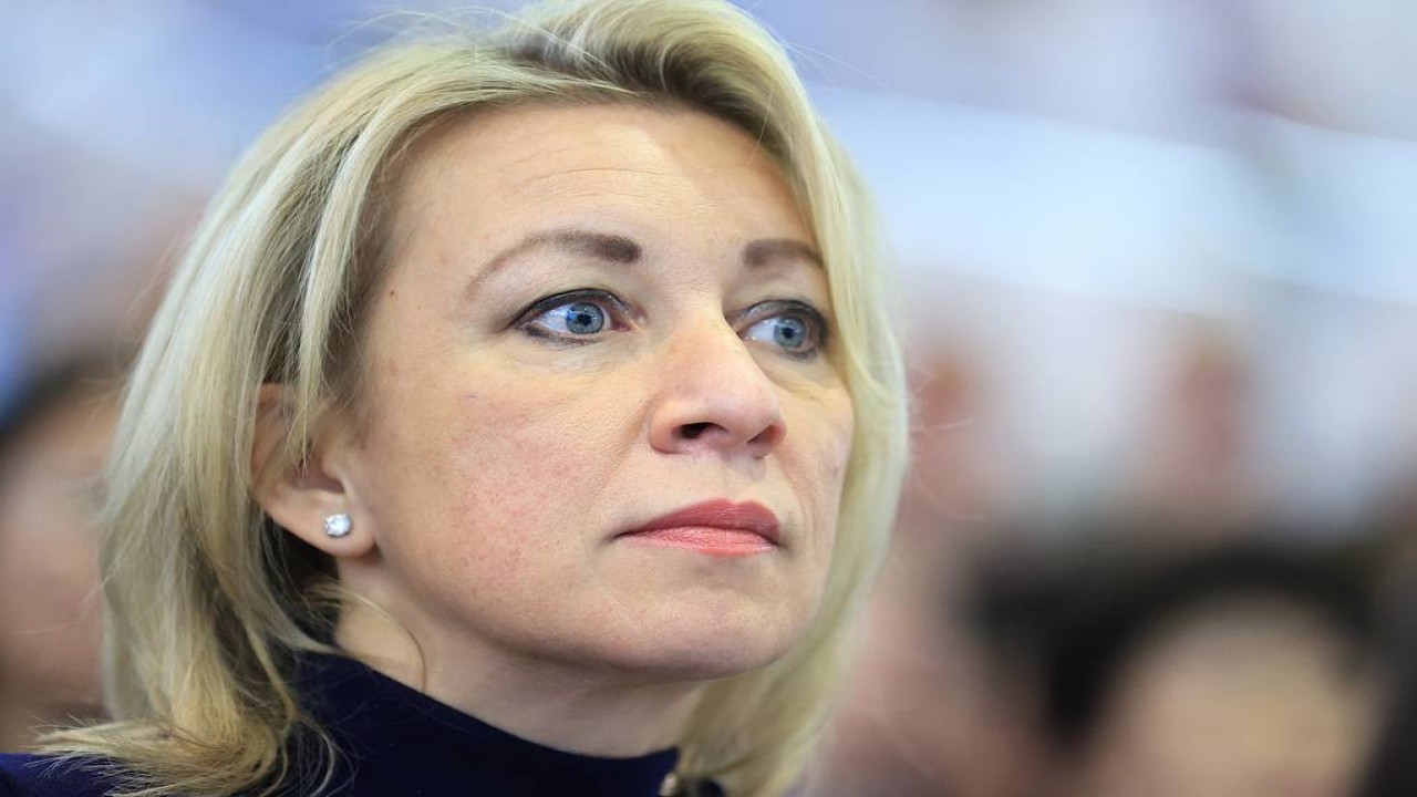 Juru bicara resmi Kementerian Luar Negeri Rusia Maria Zakharova. (Sergey Bobylev/TASS)