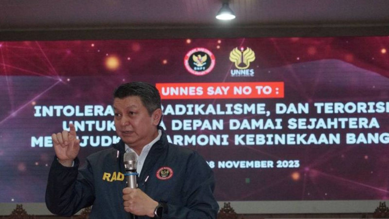 Kepala BNPT Komjen Pol. Rycko Amelza Dahniel. (ANTARA/HO-BNPT)